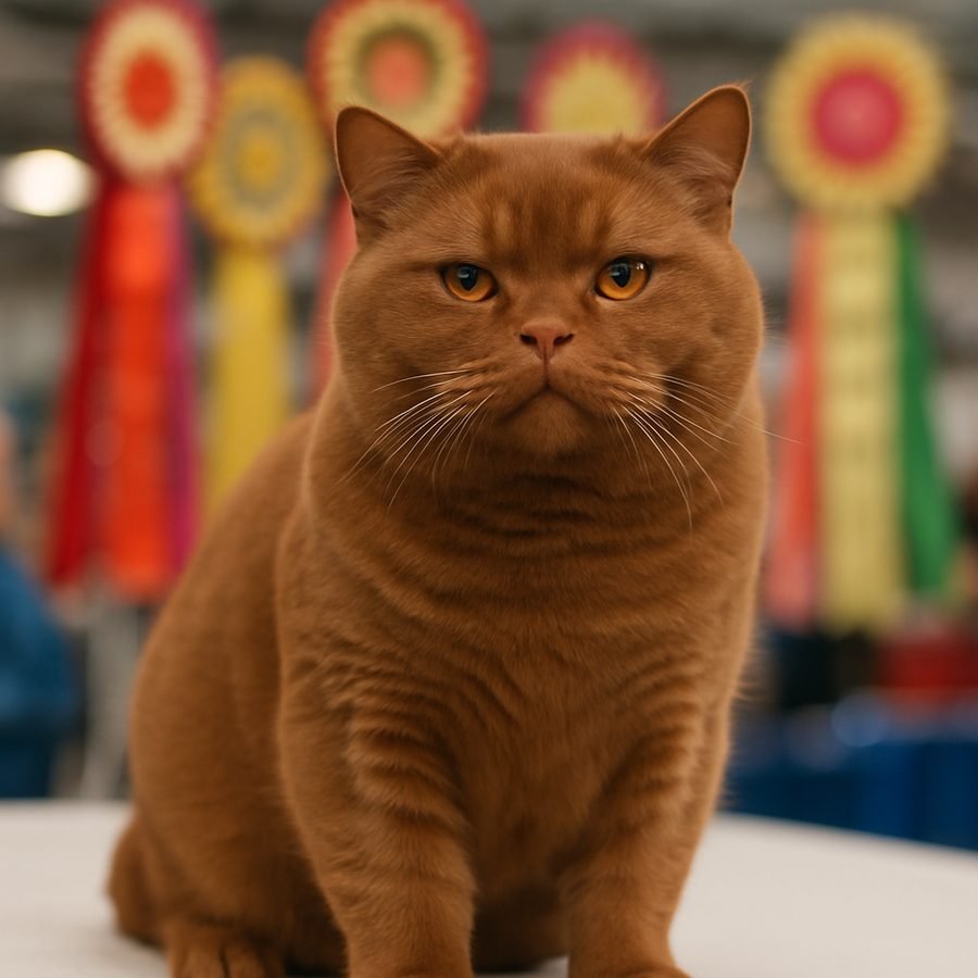 What a Judge Looks for in a British Shorthair on the Show Bench